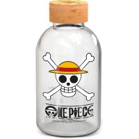 STOR Fľaša sklenená 620 ml, One Piece