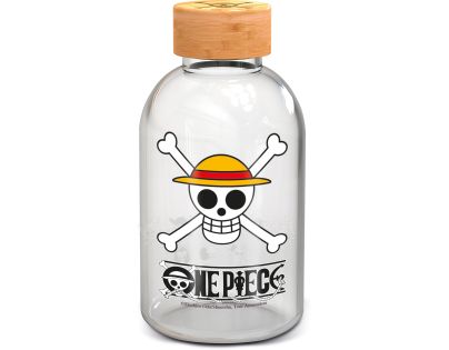 STOR Fľaša sklenená 620 ml, One Piece