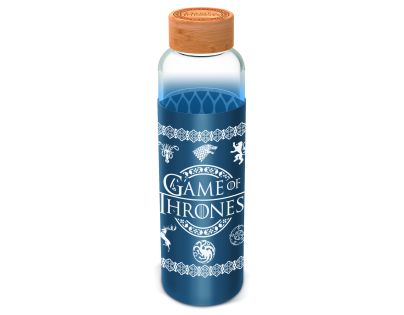 Stor S.L. Sklenená fľaša s návlekom 585 ml, Hra o tróny