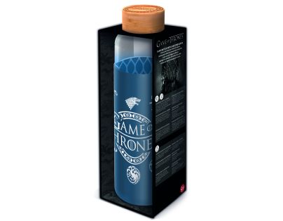 Stor S.L. Sklenená fľaša s návlekom 585 ml, Hra o tróny