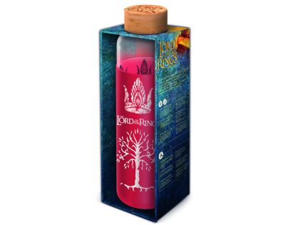 Stor S.L. Sklenená fľaša s návlekom 585 ml, Pán prsteňov