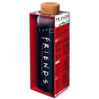 Stor S.L. Sklenená fľaša s návlekom 585 ml, Priatelia 2