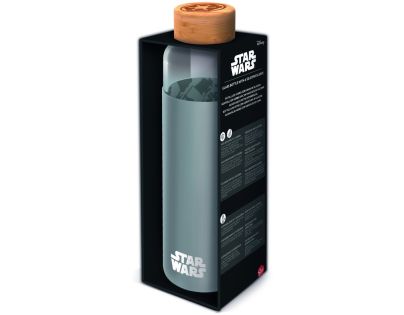 Stor Star Wars Sklenená fľaša s návlekom 585 ml