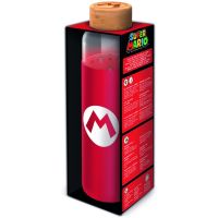 Stor Super Mario Sklenená fľaša s návlekom 585 ml 2