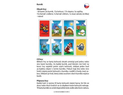 BONAPARTE 09530 - Karetní hra Kurník