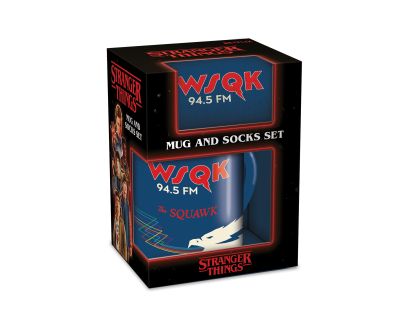 Stranger Things darčekový set (hrnček a ponožky) - WSQK