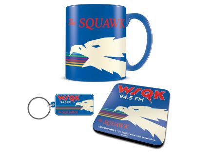 Stranger Things darčekový set (hrnček, podtáček a kľúčenka) - WSQK