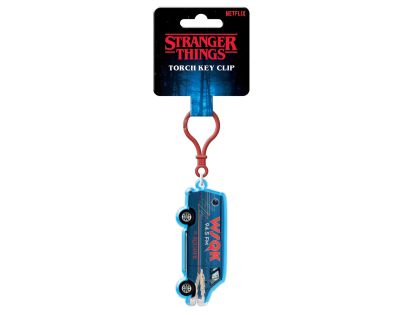 Stranger Things kľúčenka so svetlom - WSQK Van