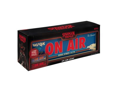 Stranger Things svetlo WSQK On Air - Poškodený obal