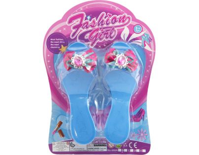 Črievičky pre princeznú plastové 18cm modrá
