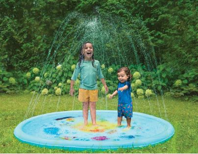 Striekacia hracia podložka Splish 'n' Splash
