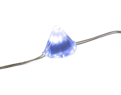 Struna svietiace 20 LED diamant