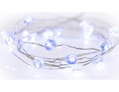 Struna svietiace 20 LED diamant