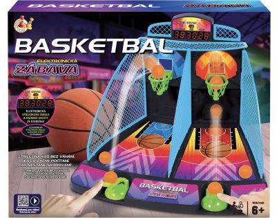STUDO GAMES - Elektronická hra Basketbal NEON