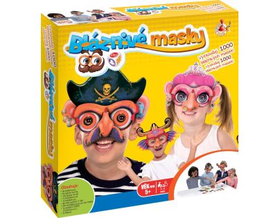 Studo Games Bláznivé masky - Poškodený obal