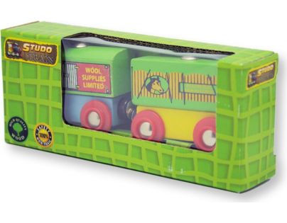HM Studio Studo Train Vagon 2 ks