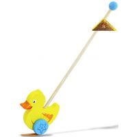 HM Studio Kačer na tyči drevený