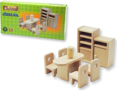 HM Studio Studo Wood Mini nábytek Jídelna