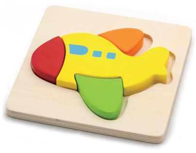Studo Wood Puzzle Lietadlo 4 dieliky