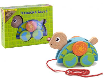 Studo Wood Studio ťahacia korytnačka