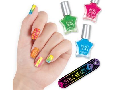 Style Me Up Svítící nehty ve tmě set