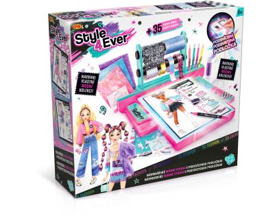 Style4Ever Návrhárske módne štúdio Light-up - Poškodený obal