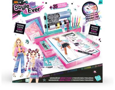 Style4Ever Návrhárske módne štúdio Light-up - Poškodený obal