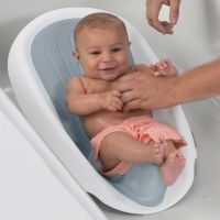 Summer Infant Kúpací sedačka Clean Rinse šedá 4