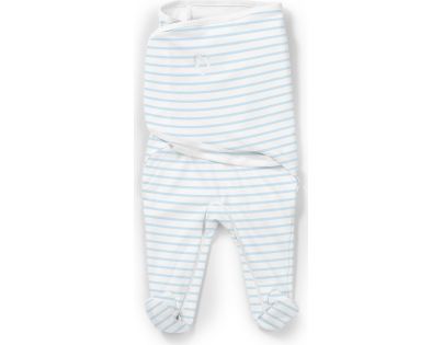 Summer Infant Zavinovačka SwaddleMe Footsie modrý prúžok