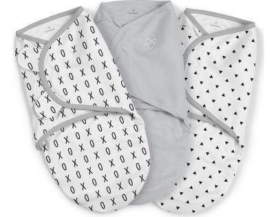 Summer Infant Zavinovačka SwaddleMe XO sada 3ks
