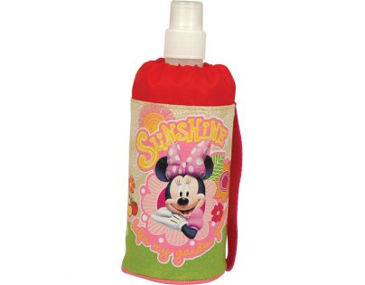 Sun Ce Disney Minnie Láhev v obalu - červený
