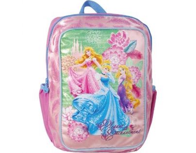 Sun Ce Disney Princezny Junior batoh hranatý - Locika, Růženka, Popelka