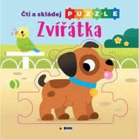 Sun Čti a skládej puzzle Zvířátka CZ verzia 4