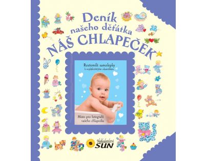 Sun Deník našeho děťátka Náš chlapeček