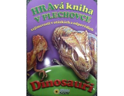 Dinosauři - Hravá kniha v plechovce