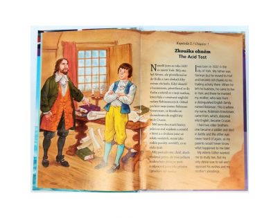Sun Dvojjazyčné čtení česko-anglické Robinson Crusoe CZ verzia