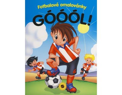 Kolektiv Góóól! Fotbalové omalovánky
