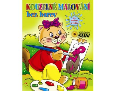 Sun Kouzelné malování bez barev Zelené