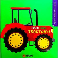 Sun Máme rádi traktory Leporelo s okénky CZ verzia