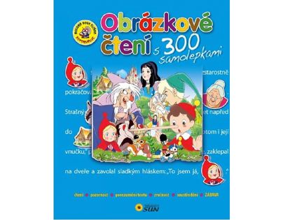 Sun Obrázkové čtení 300 samolepek