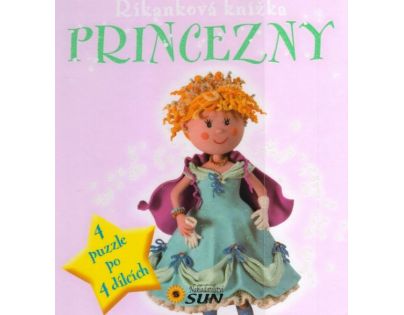 Sun Říkanková puzzle kniha Princezné