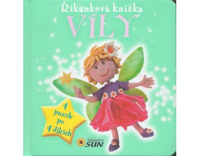 Sun Říkanková puzzle kniha Víly