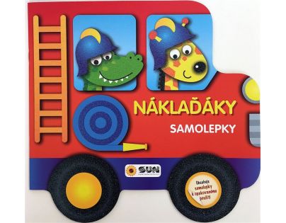 Sun Samolepková kniha s Nákladiaky pre opakované použitie