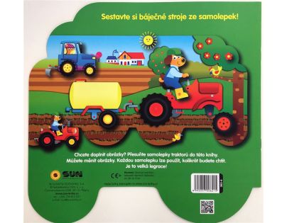 Traktory samolepky