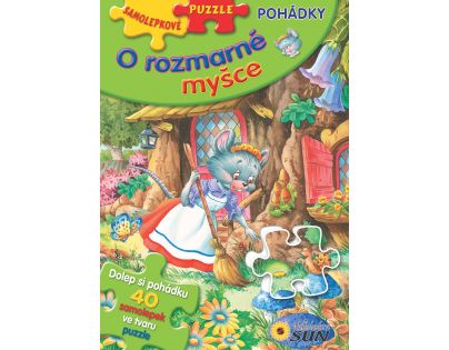 Samolepkové puzzle O rozmarné myšce