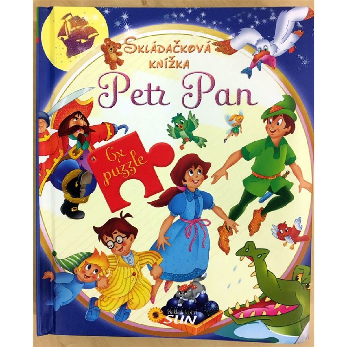 Skladačková knižka Peter Pan