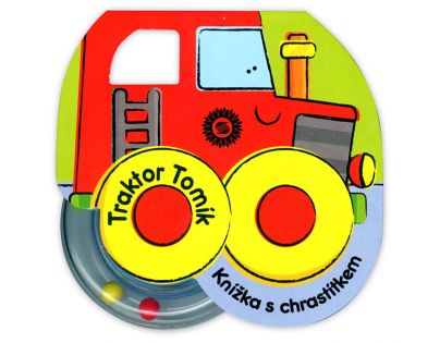 Sun Traktor Tomík Knížka s chrastítkem
