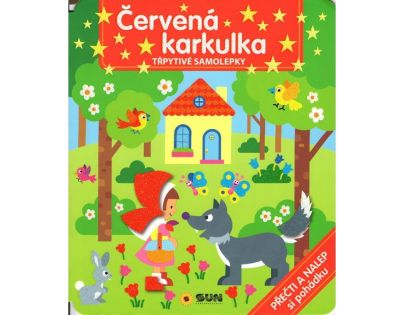 Sun Třpytivé samolepky Červená Karkulka CZ verzia