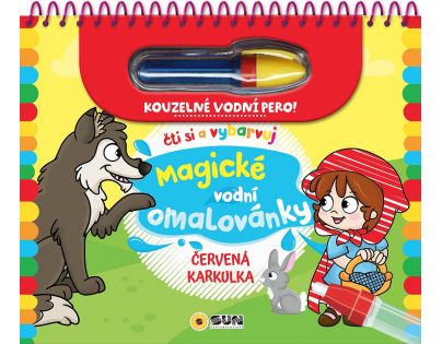 Sun Vodní malování Červená Karkulka CZ verzia