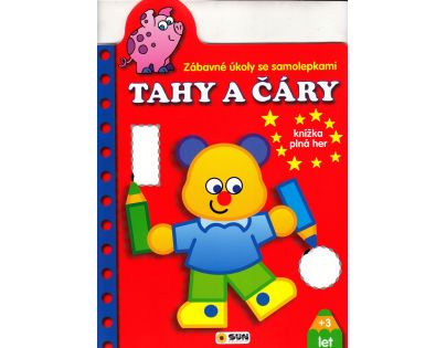 Sun Zábavné úkoly se samolepkami Tahy a čáry CZ verzia